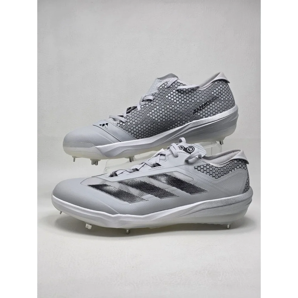 Adidas Adizero Impact WP Gray Metal Baseball Cleats JI1465 Mens Size 15 NEW